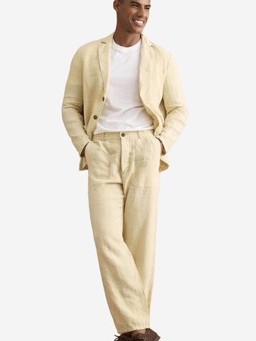Il Lanificio Regular Housut värissä beige: etupuoli