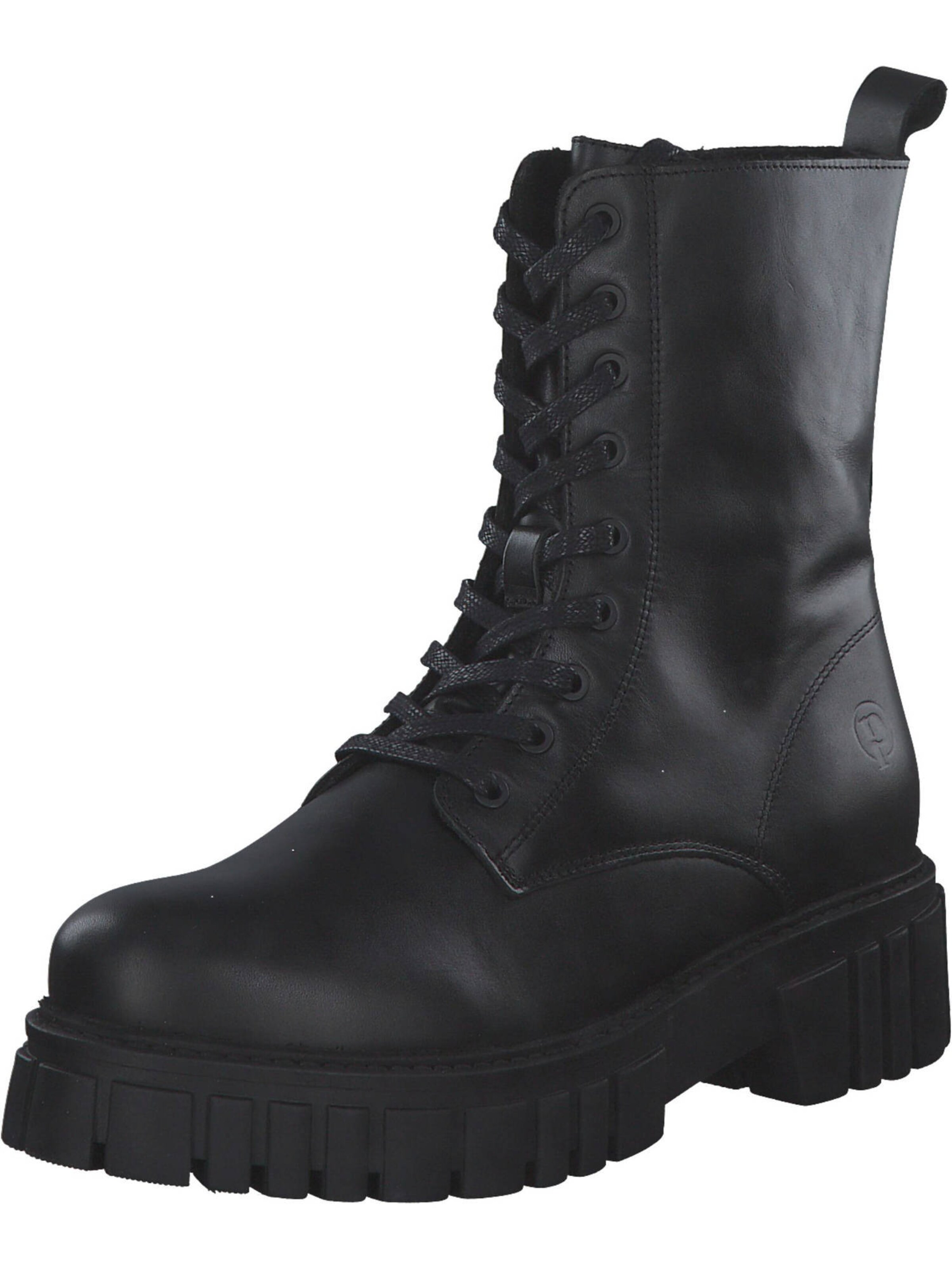 Palado Fűzős rövid szárú csizmák 'Naxos' - fekete: elől