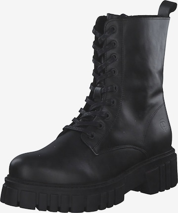 Bottines à lacets 'Naxos' Palado en noir : devant
