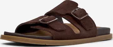 Sandalo con cinturino 'Lluc' di CAMPER in marrone: frontale