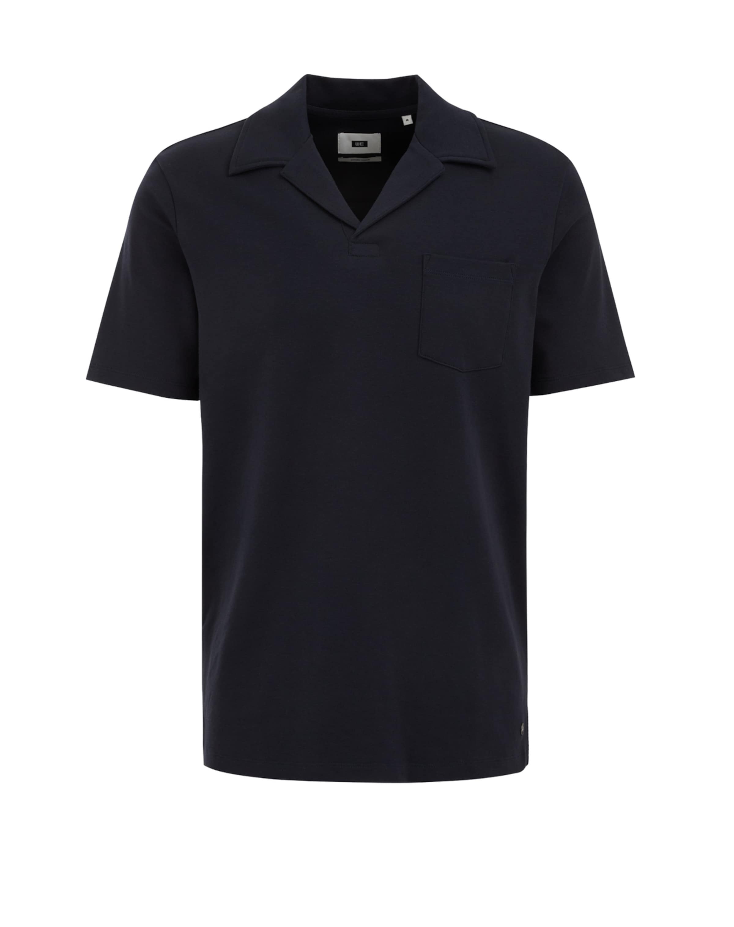 WE Fashion T-Shirt en bleu foncé, Vue avec produit