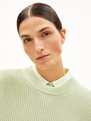 ARMEDANGELS Sweater in Green