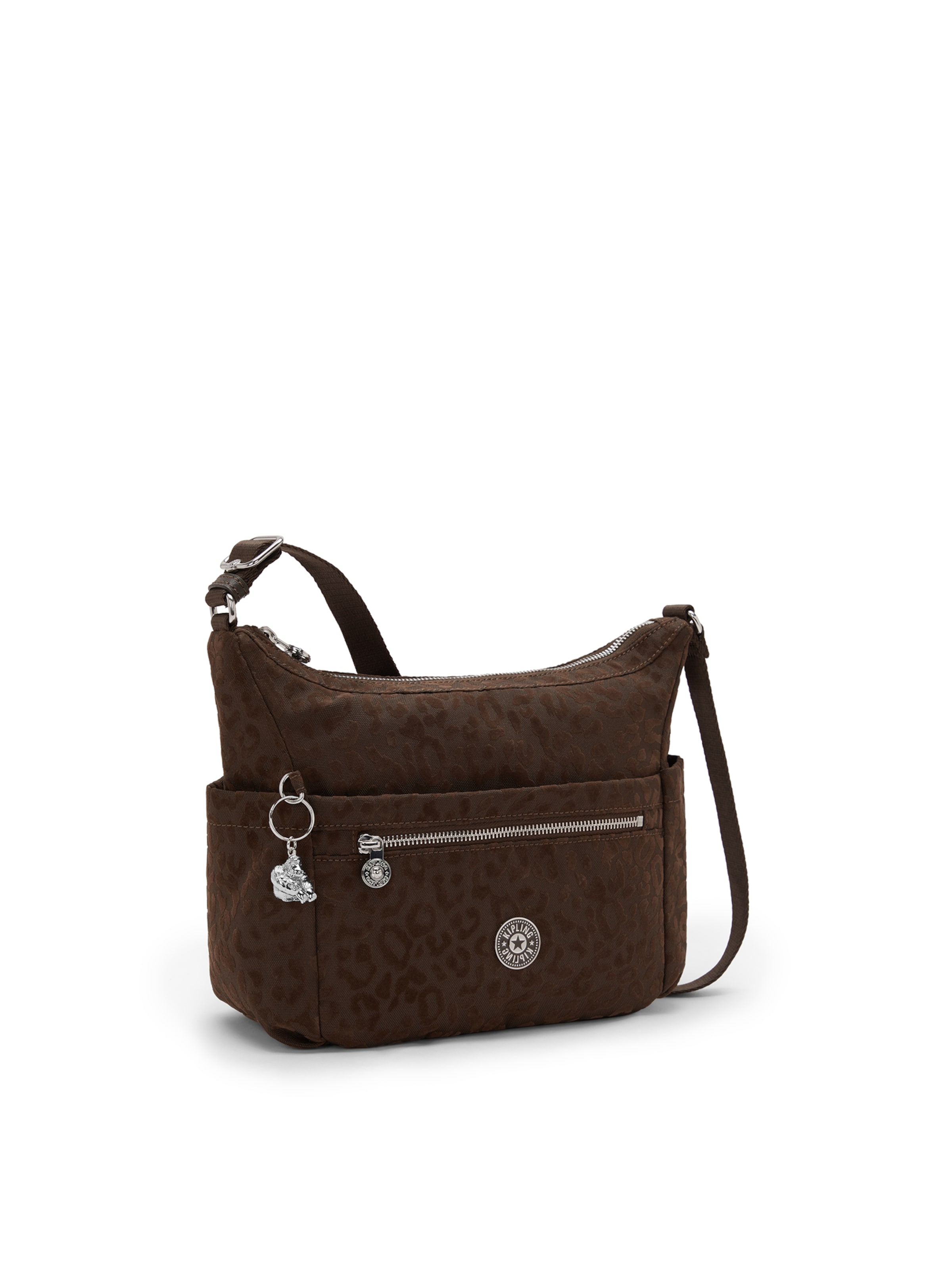 KIPLING - Mala de ombro 'Gabb S' em castanho