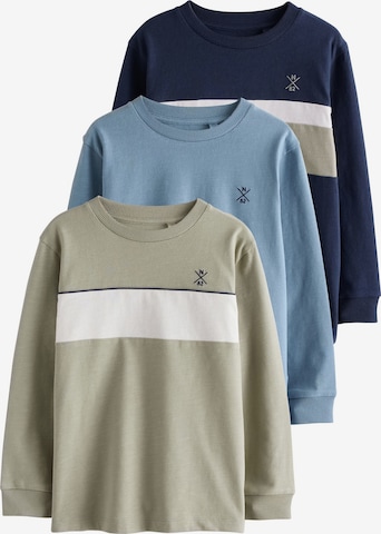 Next Shirt in Blau: Vorderseite