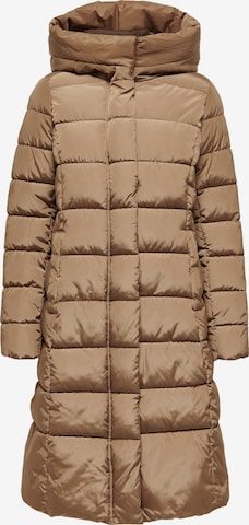 ONLY Wintermantel in Braun: Vorderseite