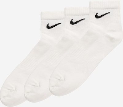 NIKE Meias de desporto em preto / branco, Vista do artigo
