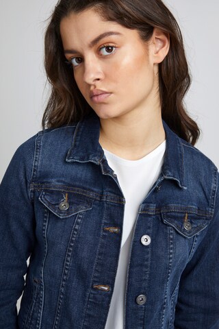 ICHI Übergangsjacke 'STAMPE' in Blau