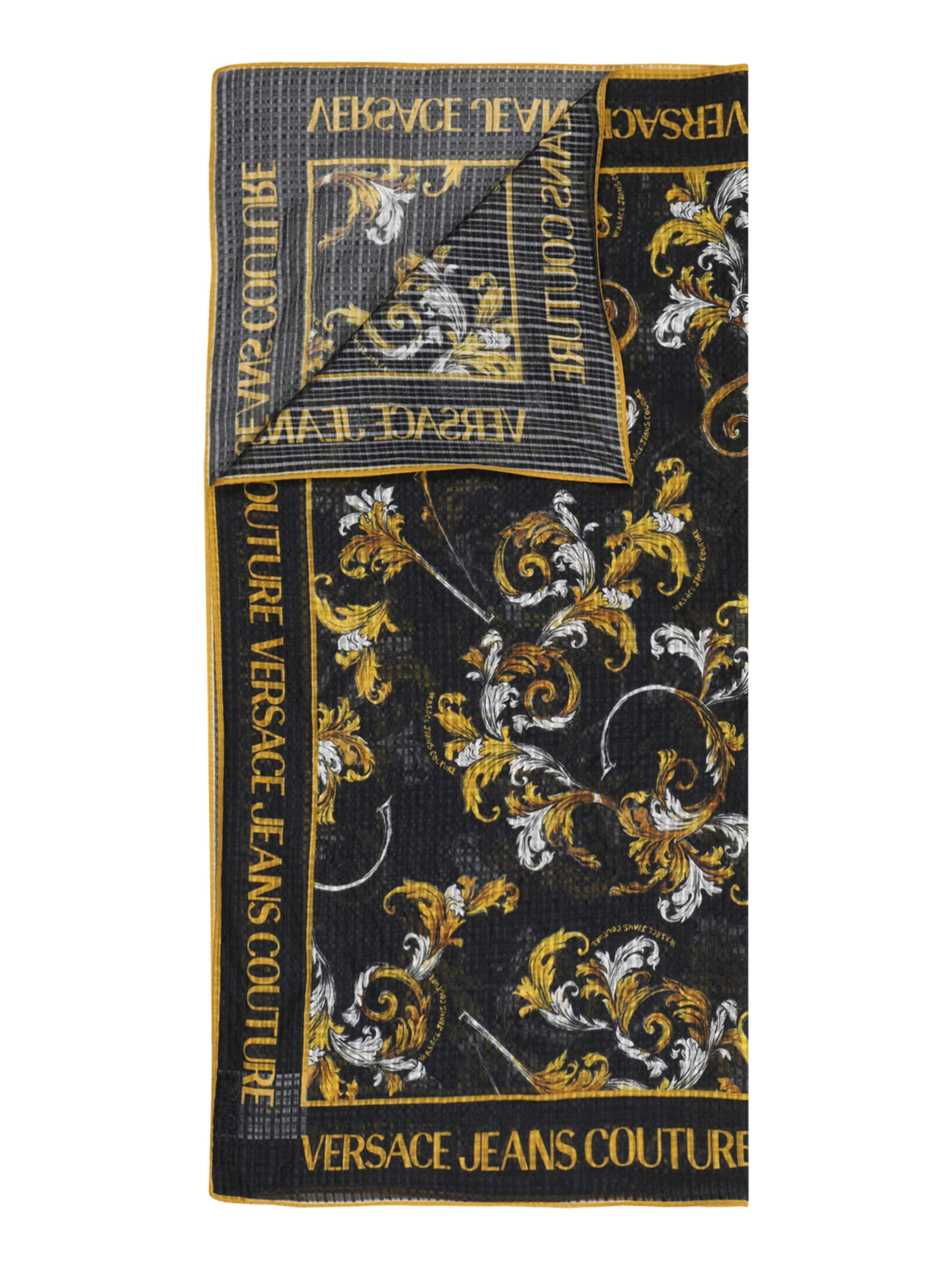 Versace Jeans Couture Kendő - fekete: elől