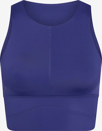 Born Living Yoga BH 'Saori' in Blauw: voorkant