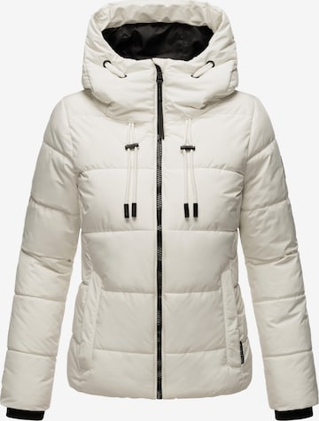 MARIKOO Winter jacket in White: front