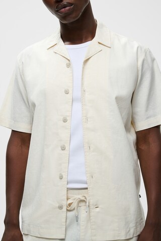 Matinique Regular fit Overhemd 'Brayden' in Wit