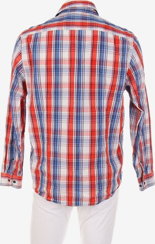 Signal Button Up Shirt in L in Red