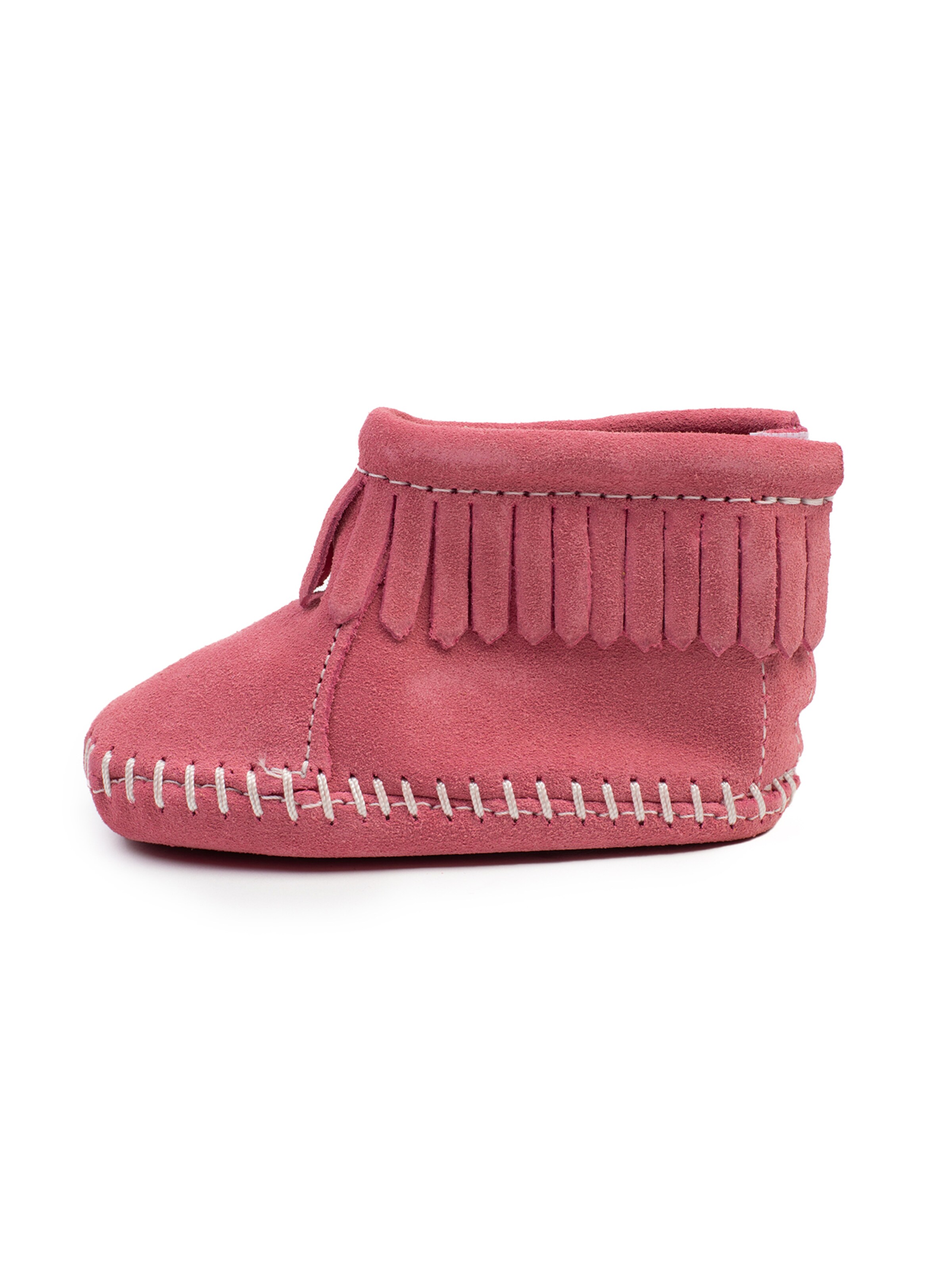 Scarpa bassa di Minnetonka in rosa: frontale