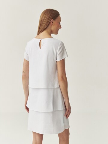 TATUUM - Vestido en blanco