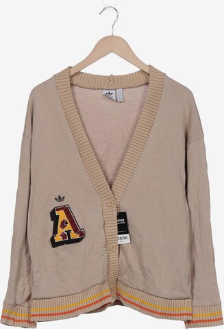 ADIDAS ORIGINALS Sweater & Cardigan in S in Beige: front