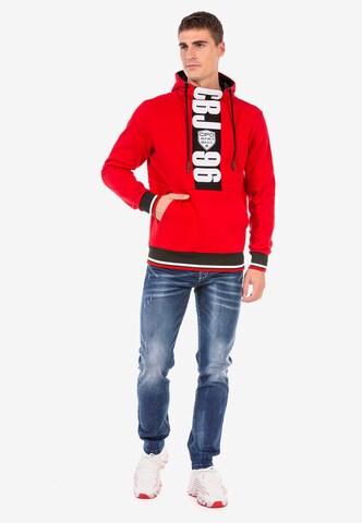 CIPO & BAXX Sweatshirt in Red