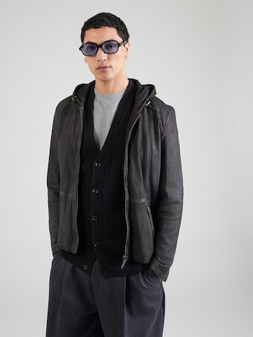 Giacca di mezza stagione 'Baton ' di Maze in nero: frontale