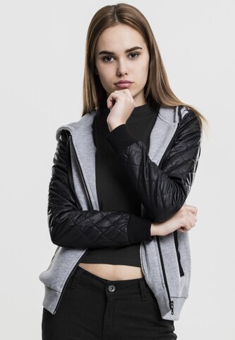 Urban Classics Tréning dzseki 'Diamond' - szürke