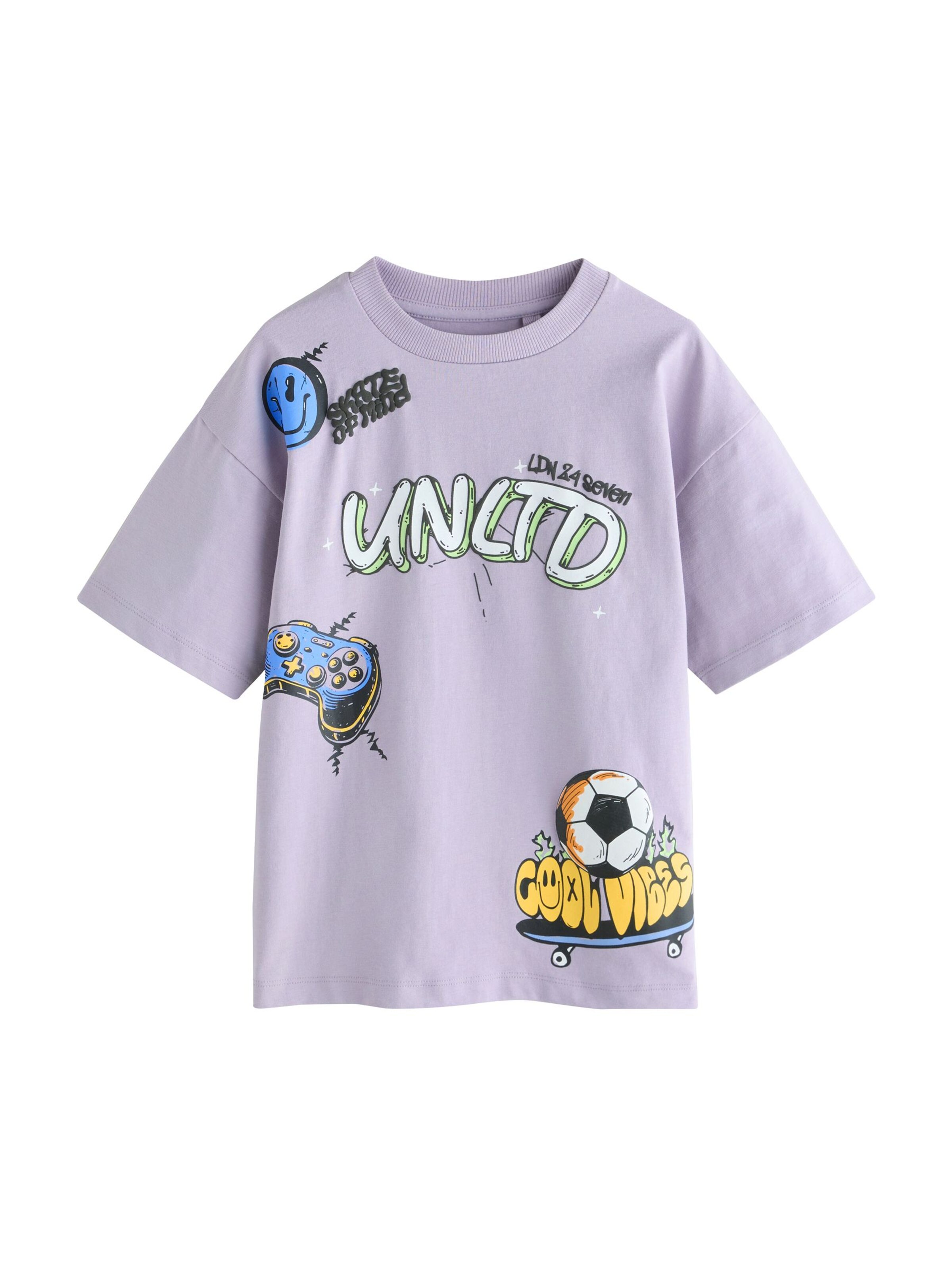 Next Shirts i lilla: forside