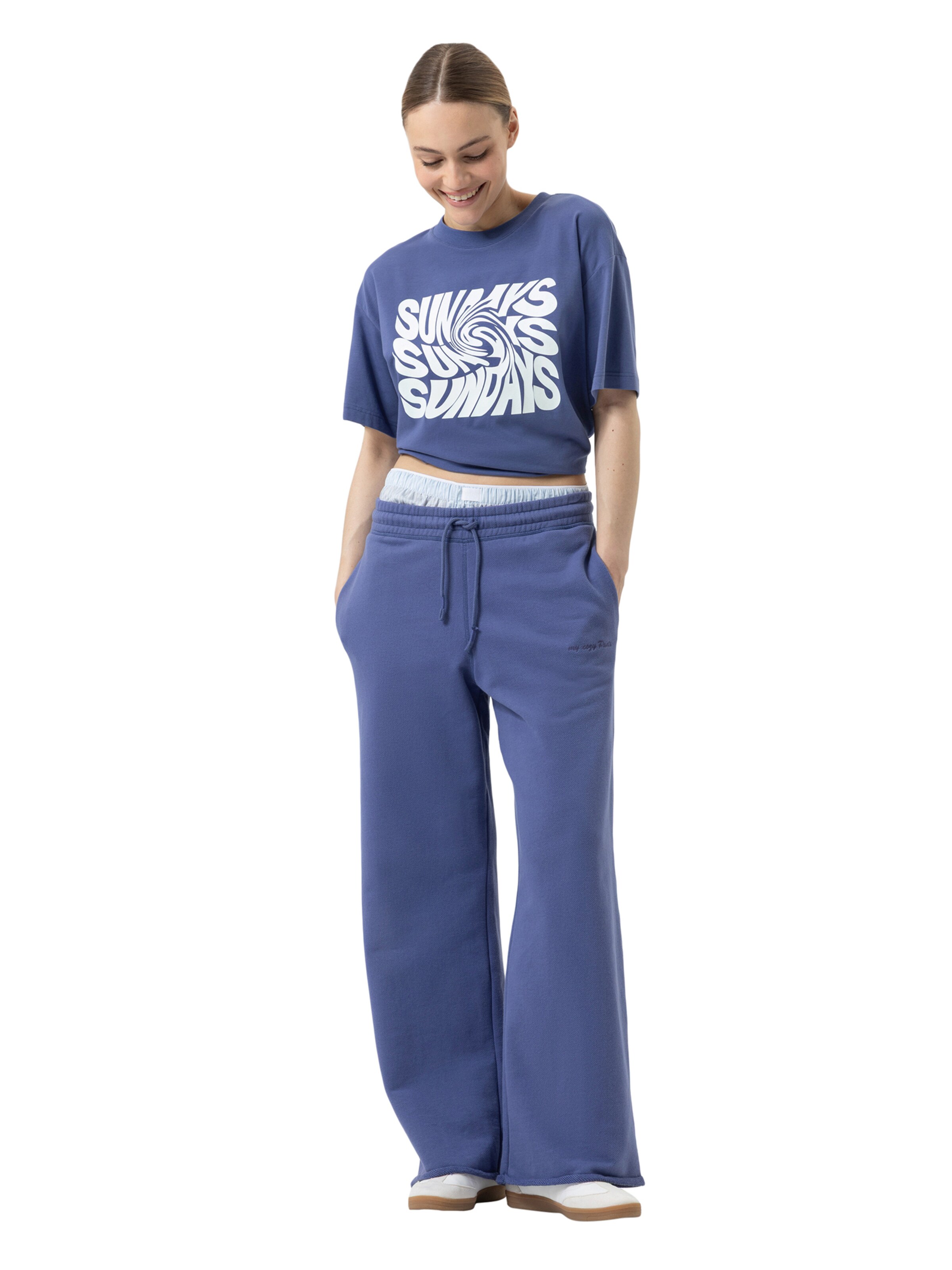 Mey Shirt 'Solid Love' in Blue