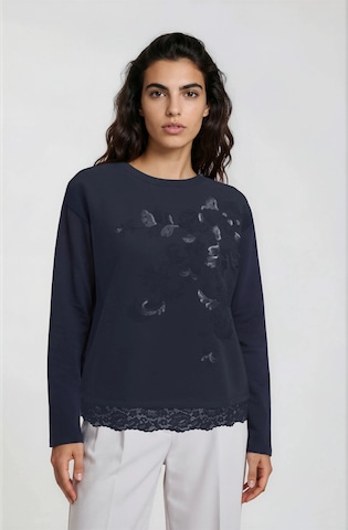 Milano Italy Sweatshirt in Blue: front