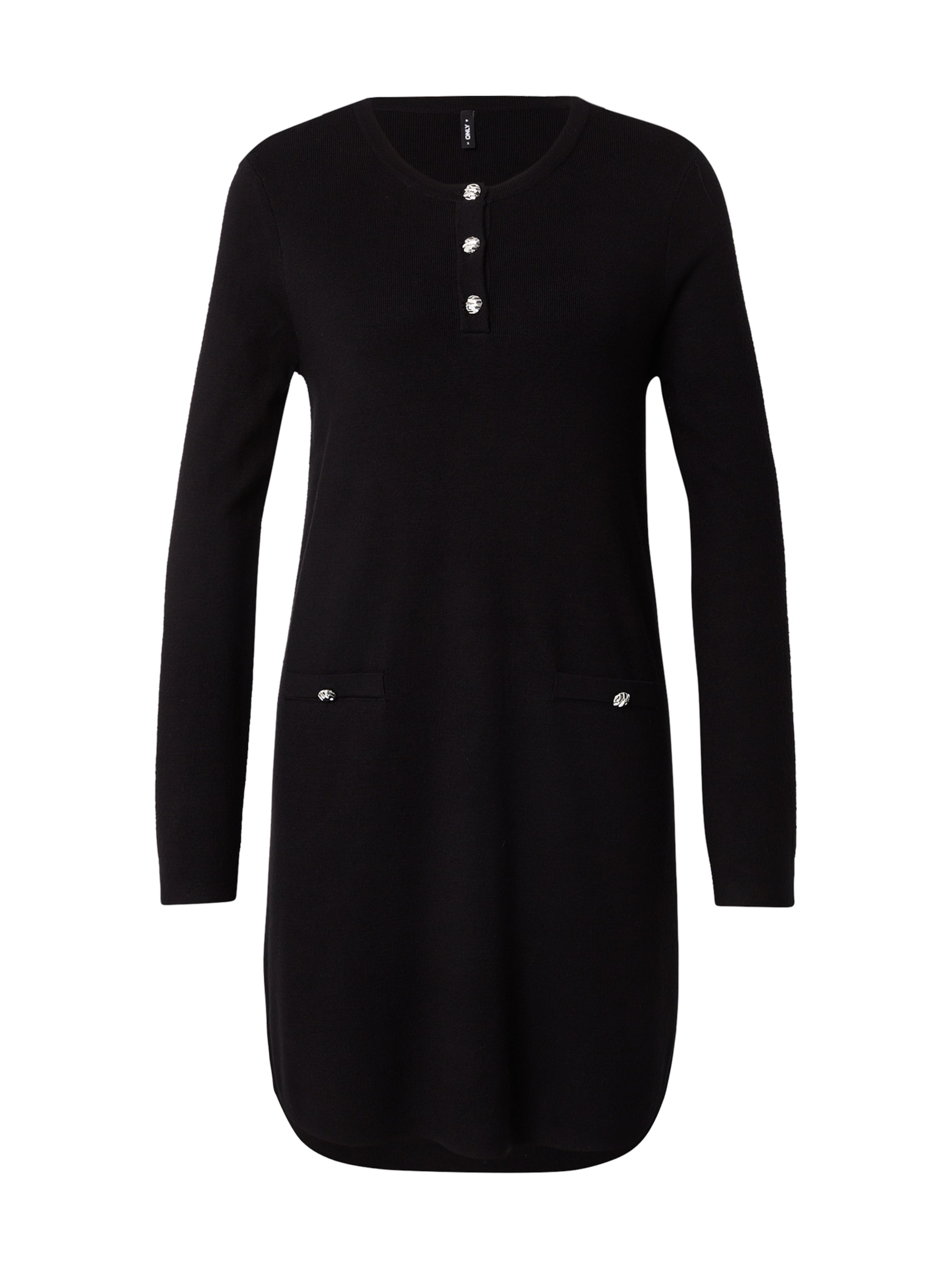 ONLY Pletené šaty 'ONLAnia' - Čierna: predná strana