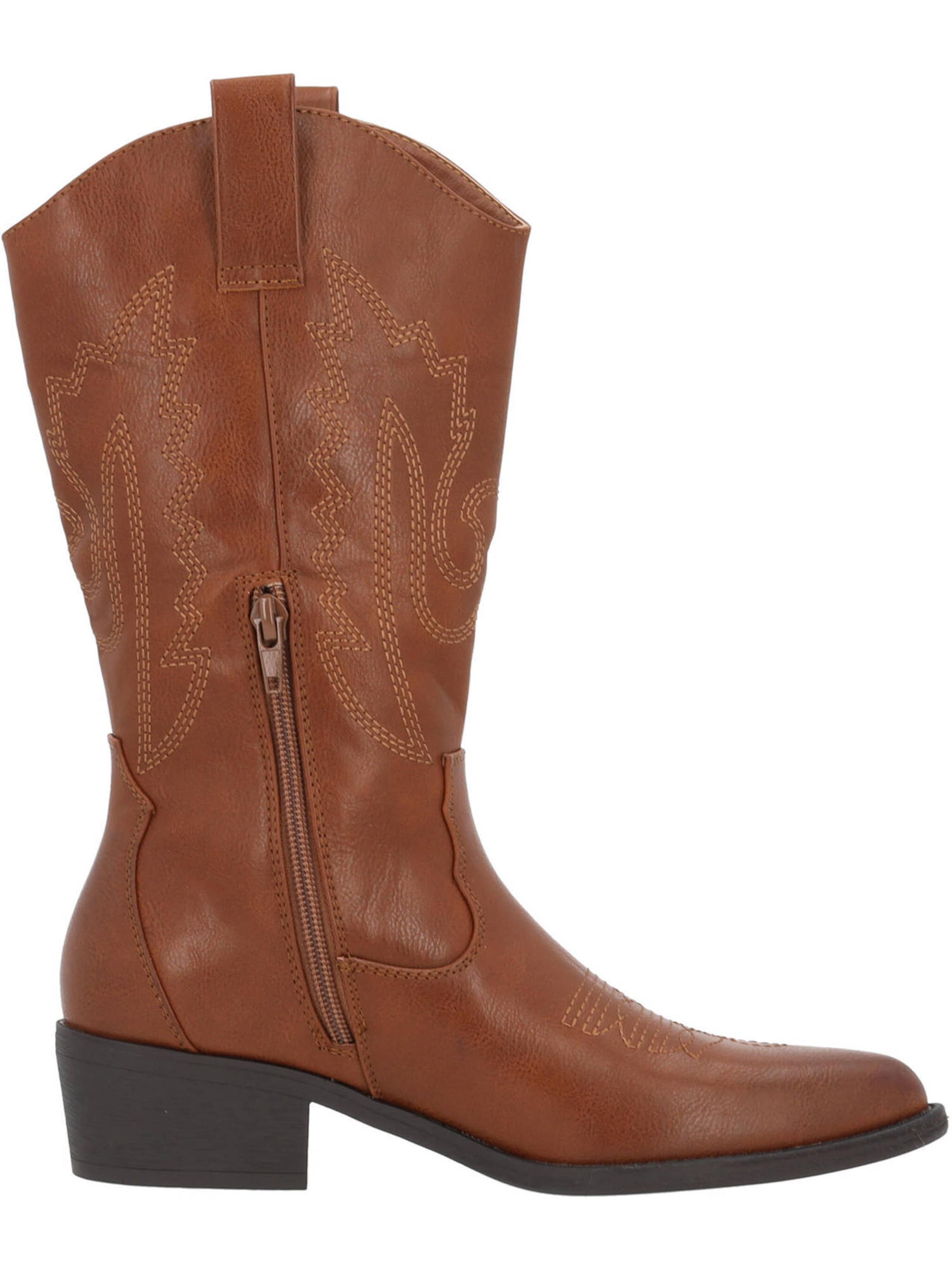 Bottes de cowboy 'Vestias' Palado en marron