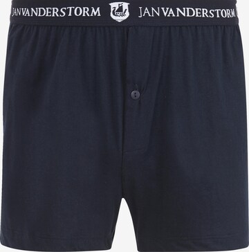 Jan Vanderstorm Boxer shorts ' Eliel ' in Blue: front