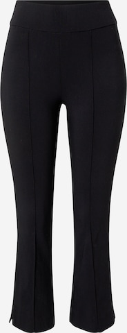 VILA Flared Pants 'MARIKKA' in Black: front