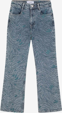 Scalpers Wide Leg Farkut värissä sininen: etupuoli