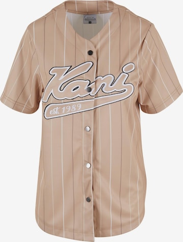 smėlio Karl Kani Triko 'Varsity': priekis