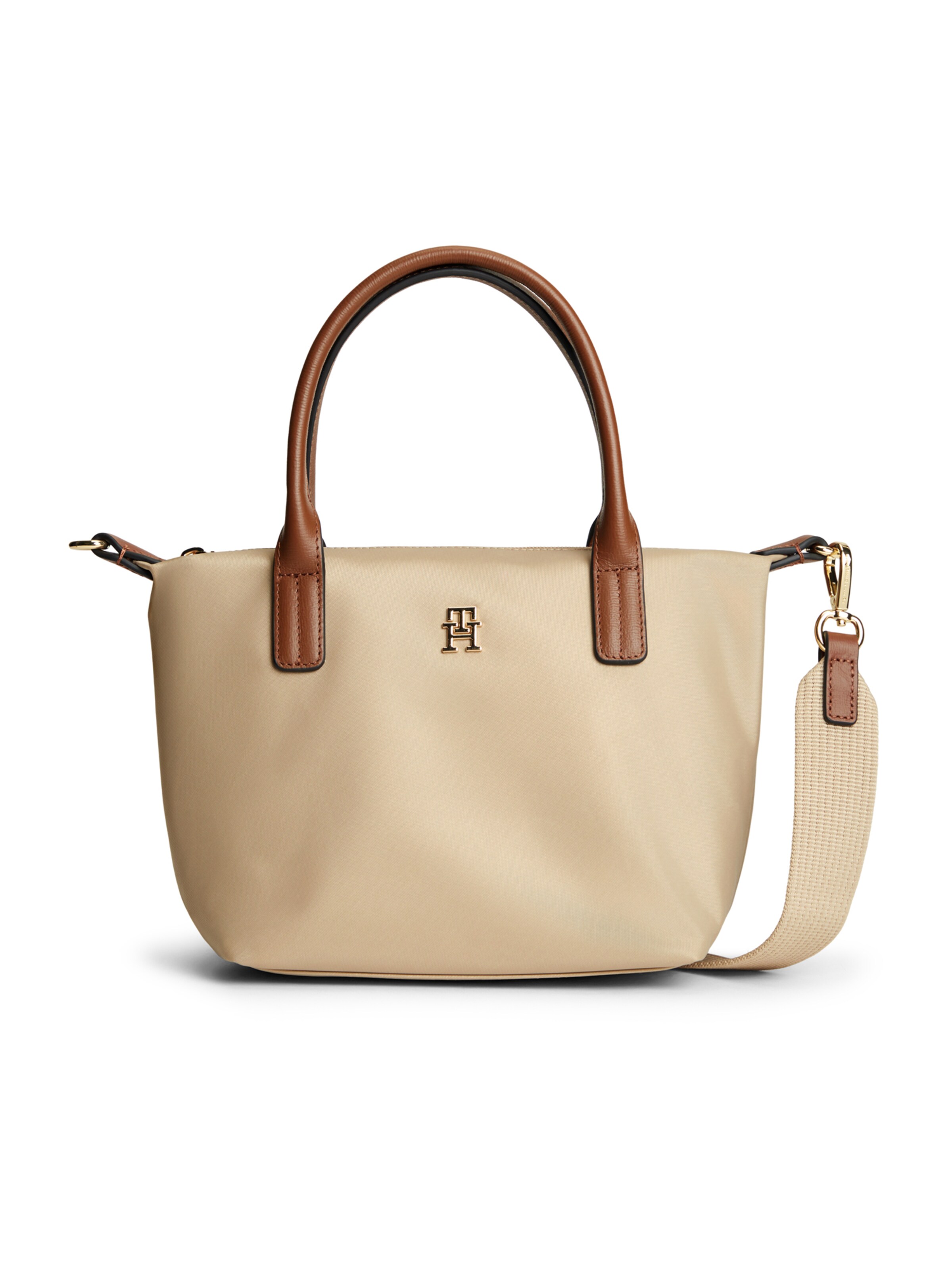 Sacs à main 'POPETTE' TOMMY HILFIGER en beige : devant