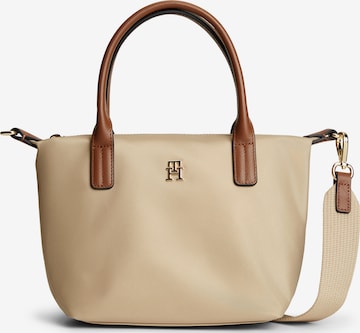 Sacs à main 'POPETTE' TOMMY HILFIGER en beige : devant