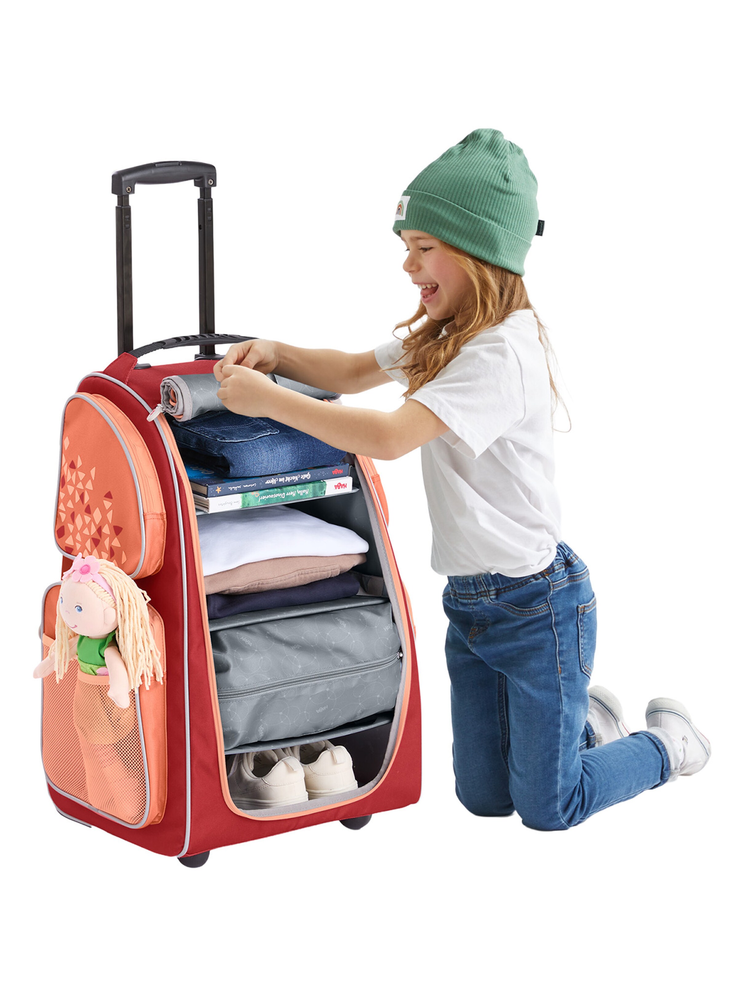 HABA Tas ' Schranktrolley ' in Oranje