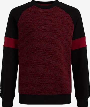 WE Fashion Sweatshirt in Red: front