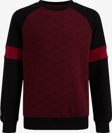 WE Fashion Sweatshirt i röd: framsida