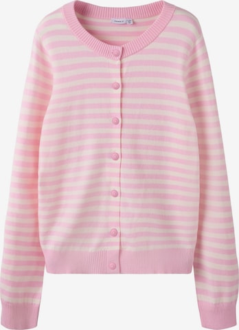 NAME IT Gebreid vest in Gemengde kleuren: voorkant