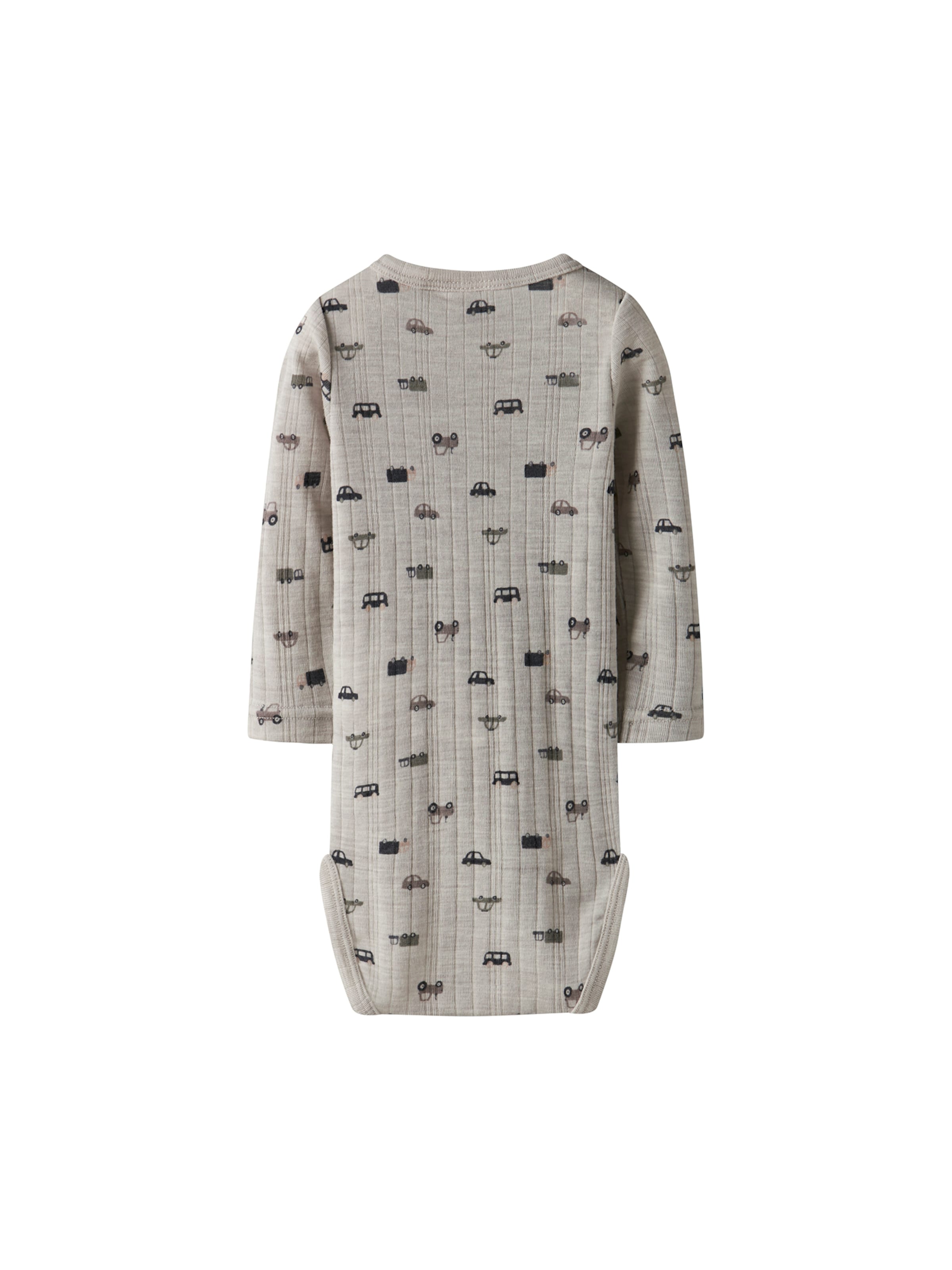 NAME IT Pajac/bodi 'NBMWang' | siva barva