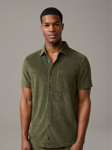 STRELLSON Regular fit Button Up Shirt 'Joseph' in Green: front