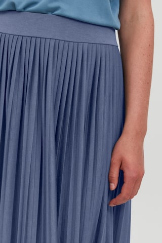 ICHI Spódnica 'Wimsy' w kolorze niebieski