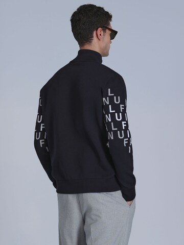 Lufian Strickjacke Writer in Schwarz