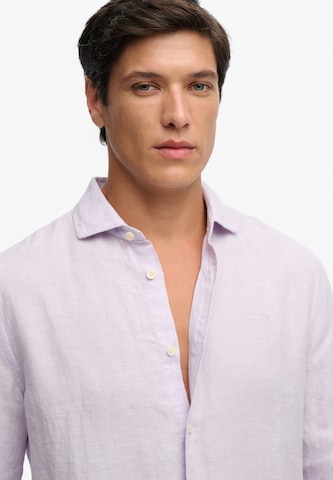 Coupe regular Chemise Superdry & Co en violet