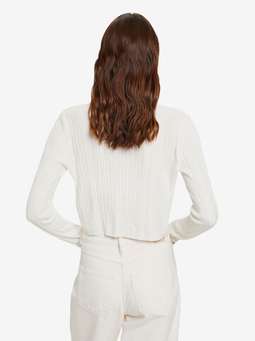 ESPRIT Knit Cardigan in White