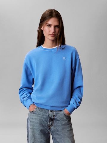 Calvin Klein Jeans Sweatshirt in Blue: front