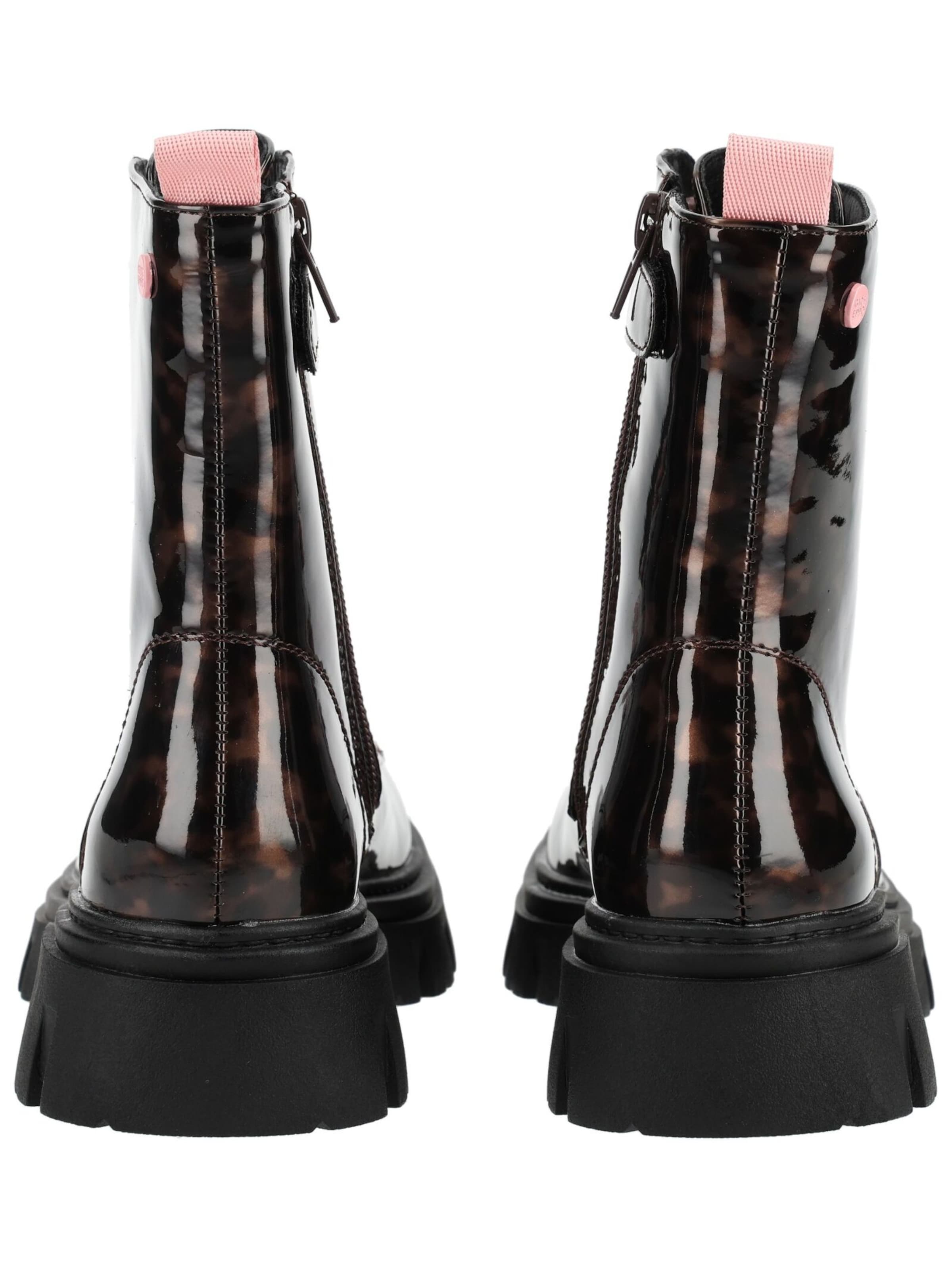GIOSEPPO Schnürstiefelette in Braun