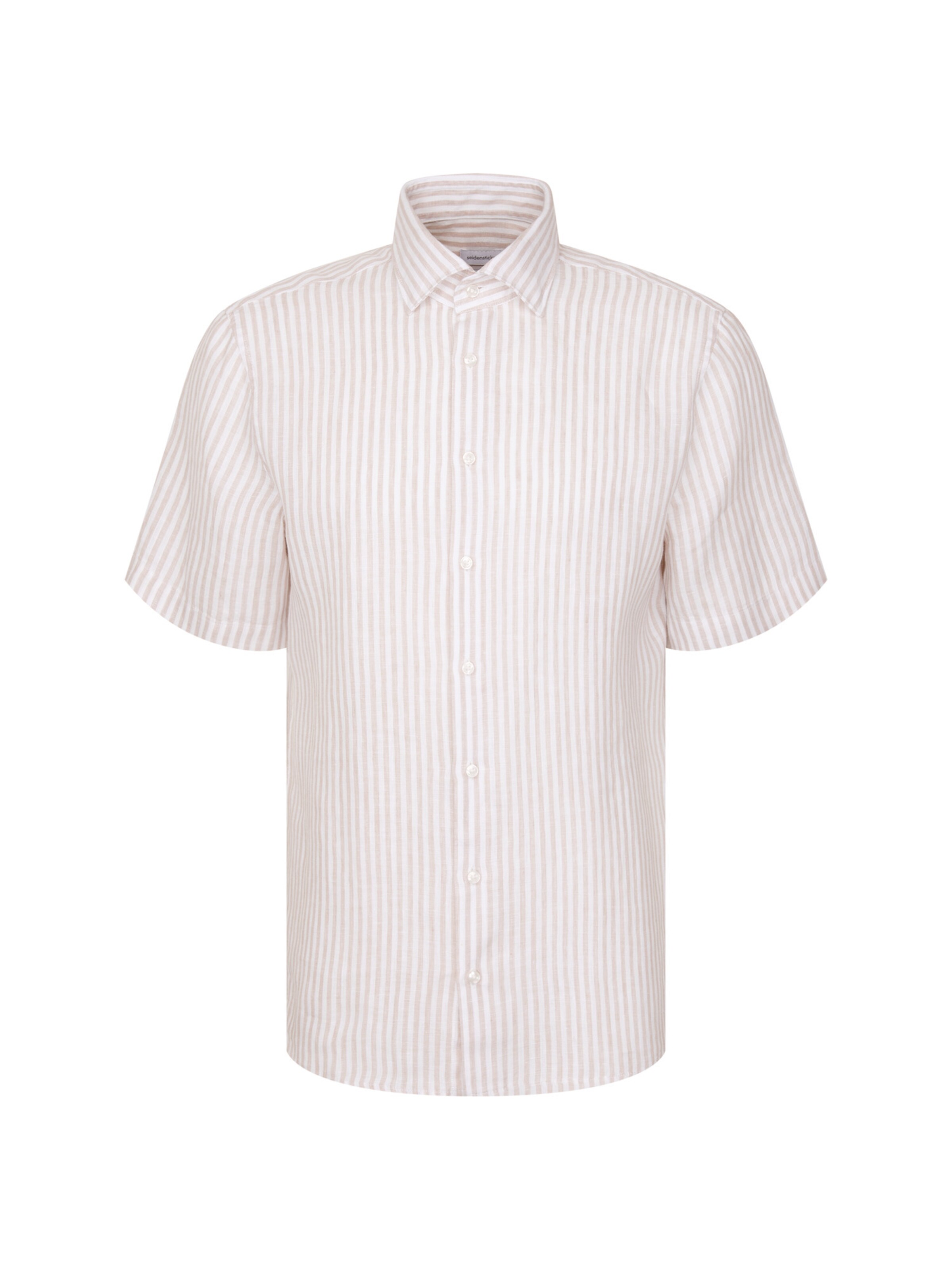 Chemise business SEIDENSTICKER en beige : devant