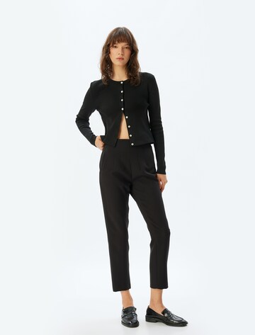 Koton Slimfit Hose in Schwarz