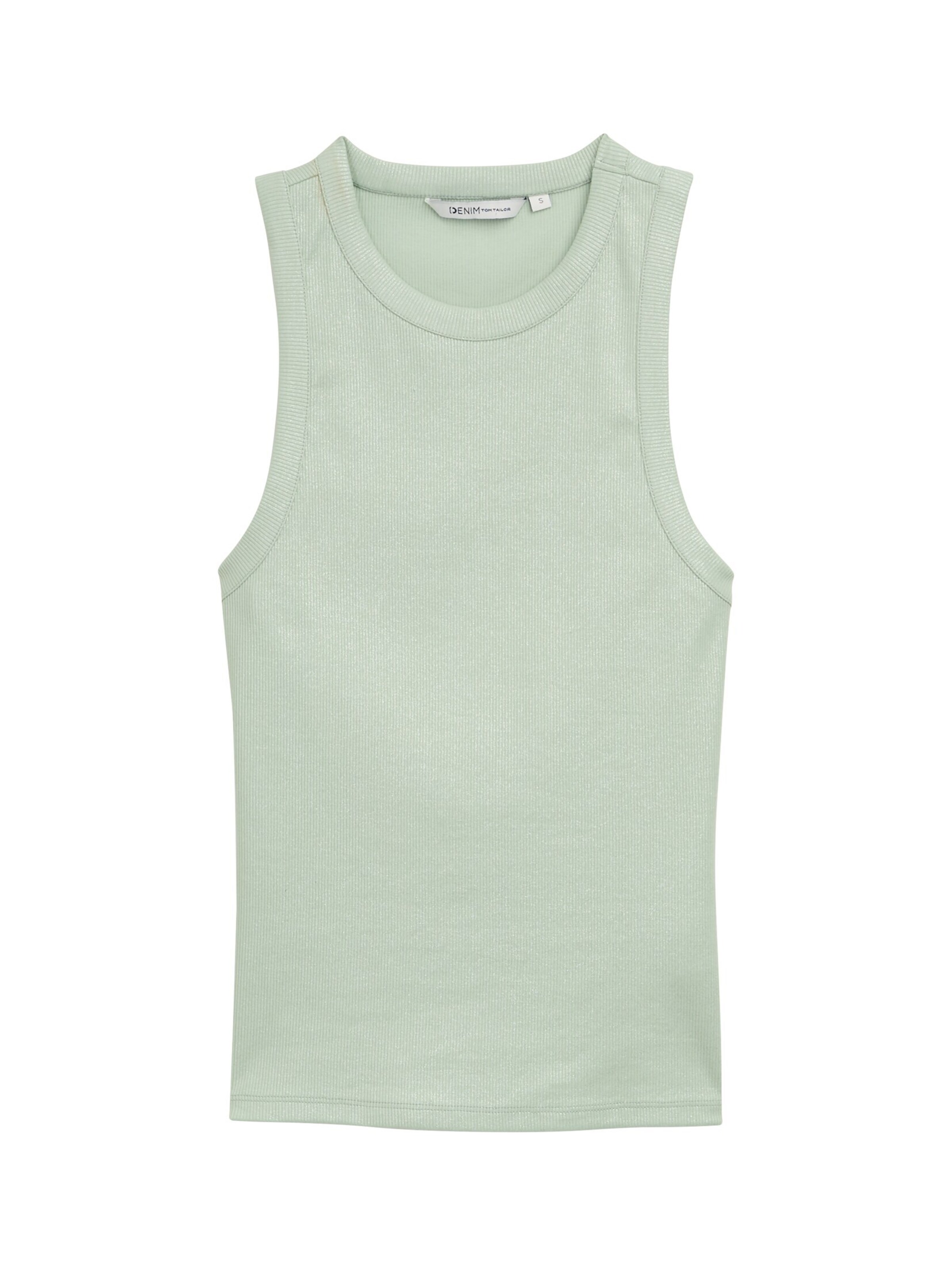 TOM TAILOR DENIM Top in Green: front