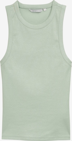 TOM TAILOR DENIM Top in Grün: Vorderseite