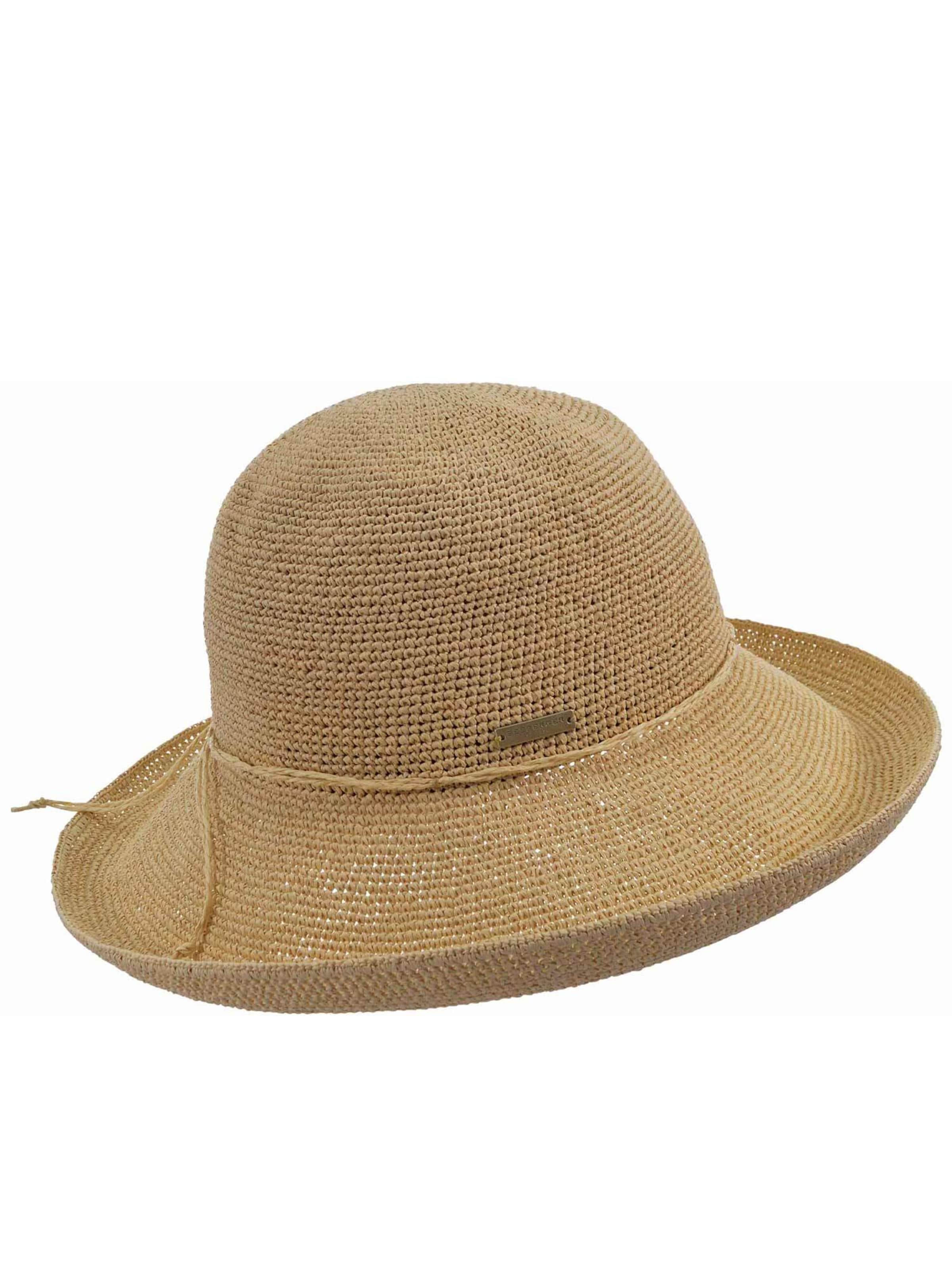 Seeberger Hat 'Hut' in Beige: front